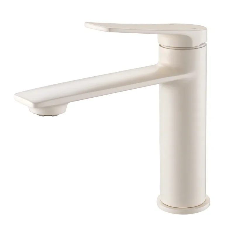 

Bathroom washbasin faucet, hotel single-hole bathroom hot and cold mixing valve washbasin faucet