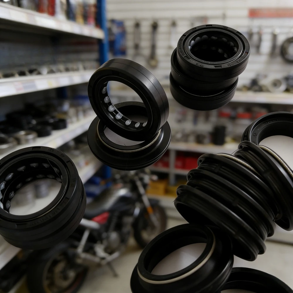 

41x53x10.5 Front Fork Dust Oil Seal For Suzuki GSF 400 600 650N 650S Bandit AN650 Burg/man SV650 GSX600F KATANA AN SV 650 DR650R