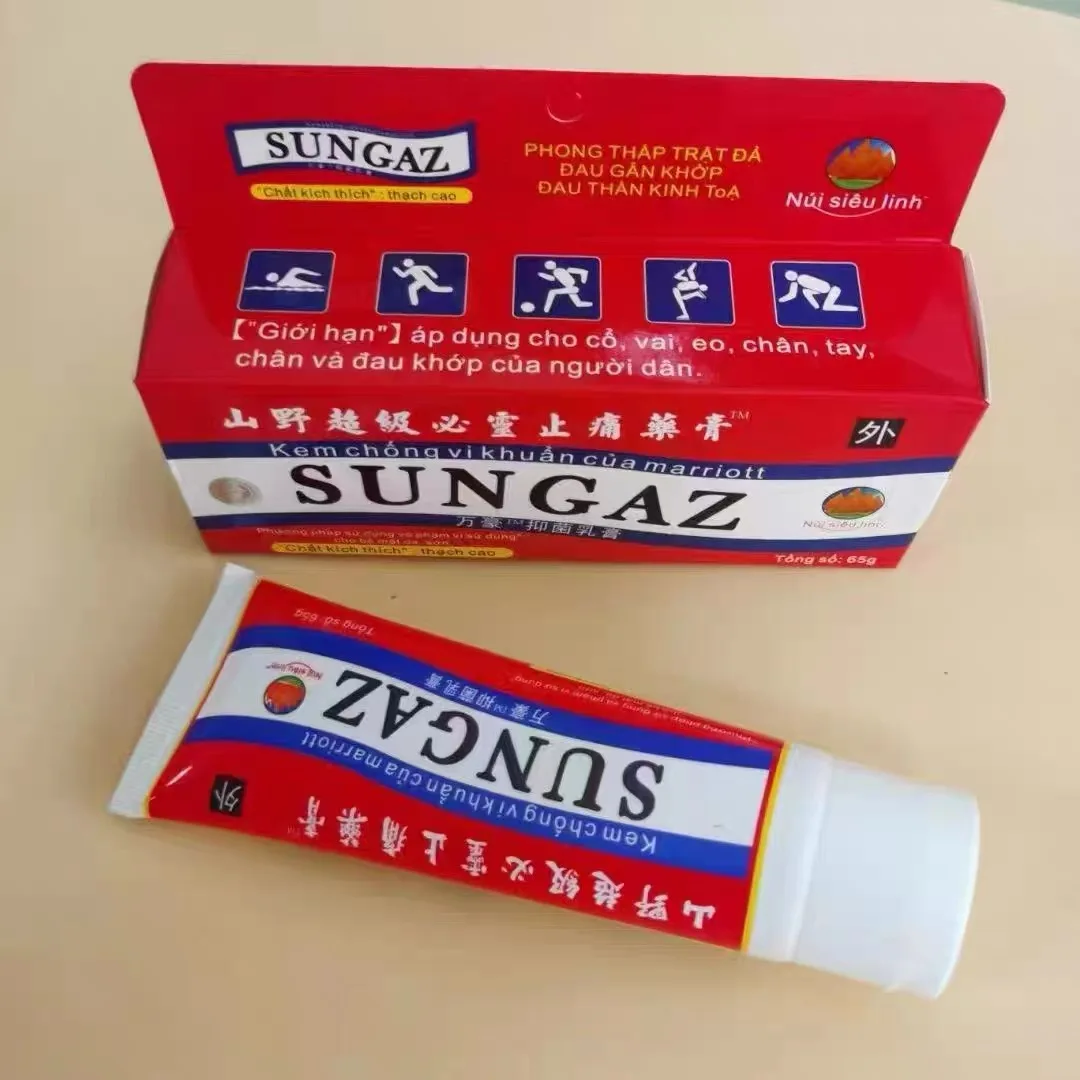 

65 г Вьетнамский растяжение связок Sungaz для плеч, шеи, головы, живота, талии, боли в руках и ногах. Релакс всего тела