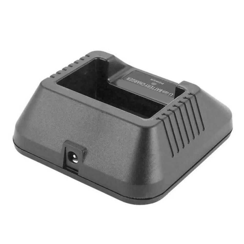 Base de cargador de UV-5R para Baofeng, Base de escritorio para Baofeng UV5R, DM-5R, BF-F8HP, BF-F8, 5RE, UV6R, batería de iones de litio