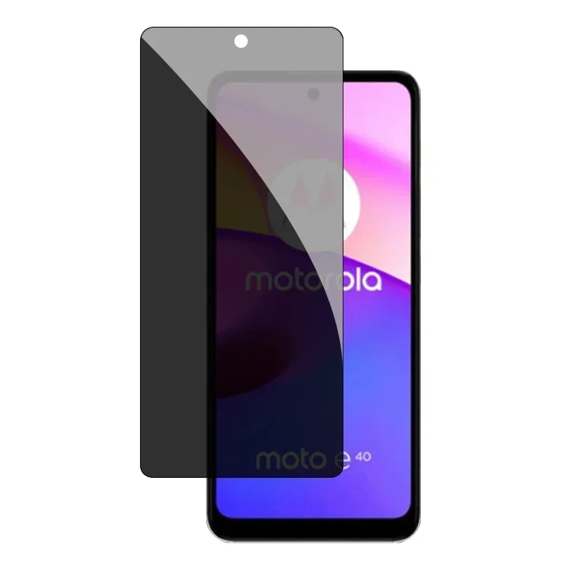 

Антишпионское закаленное стекло для Motorola Moto G14 G22 E22s E32s E32 E40, защита экрана, Антибликовая Защитная передняя пленка