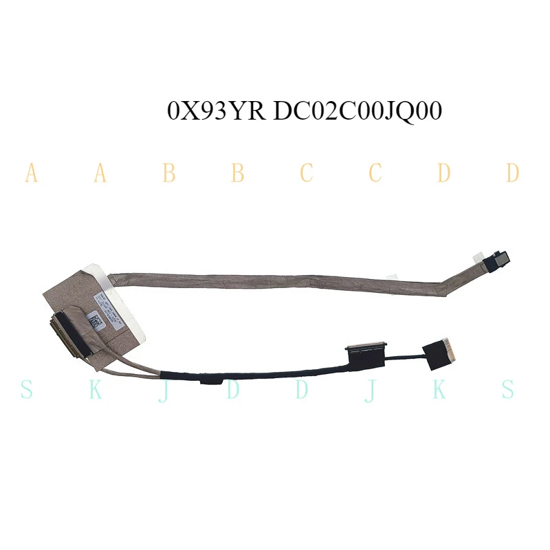 

M Cemera LCD Cable for Dell 7400 E7400 EDC40 RGB IR 0X93YR DC02C00JQ00