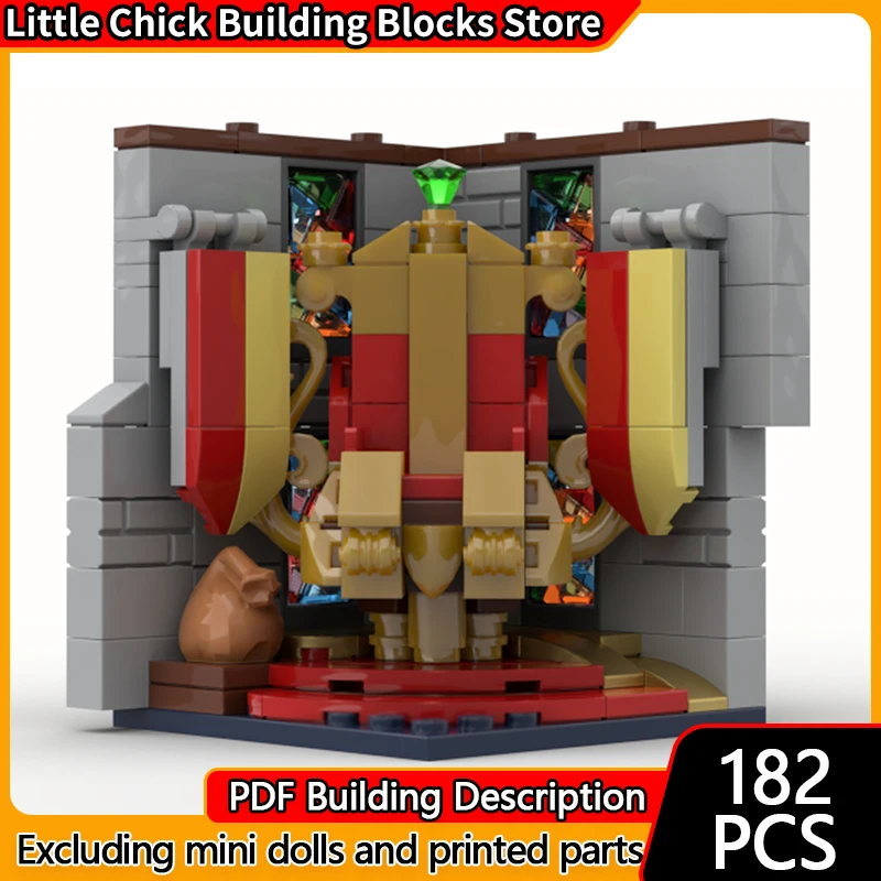 

Medieval Castle Model MOC Building Bricks Castle Command Center Modular Technology Children Holiday Gifts Assemble Toys Suit