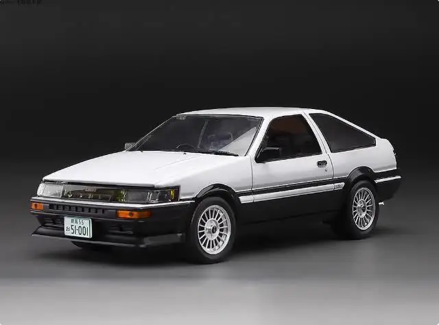 

1/24 New Arrival Special Price Diecast Metal Japanese Classic 1985 AE86 Car Model Furniture Display Collection Toys