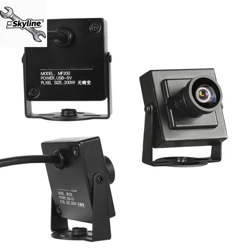 5MP 1080P Wide-Angle UVC USB Camera, Distortion-Free Plug & Play for Facial Recognition