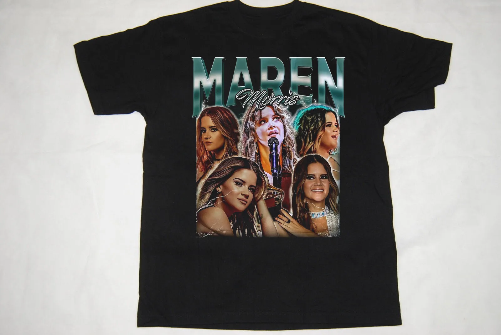 Maren Morris Gift For Fans Black T-Shirt Cotton Full Size