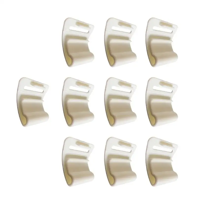 U13f 10pcs 베이비 욕조 그립 그립 비 슬로프 디자인 안전한 유아 목욕 경험을위한 부착 및 분리하기 쉬운 유아 목욕 경험