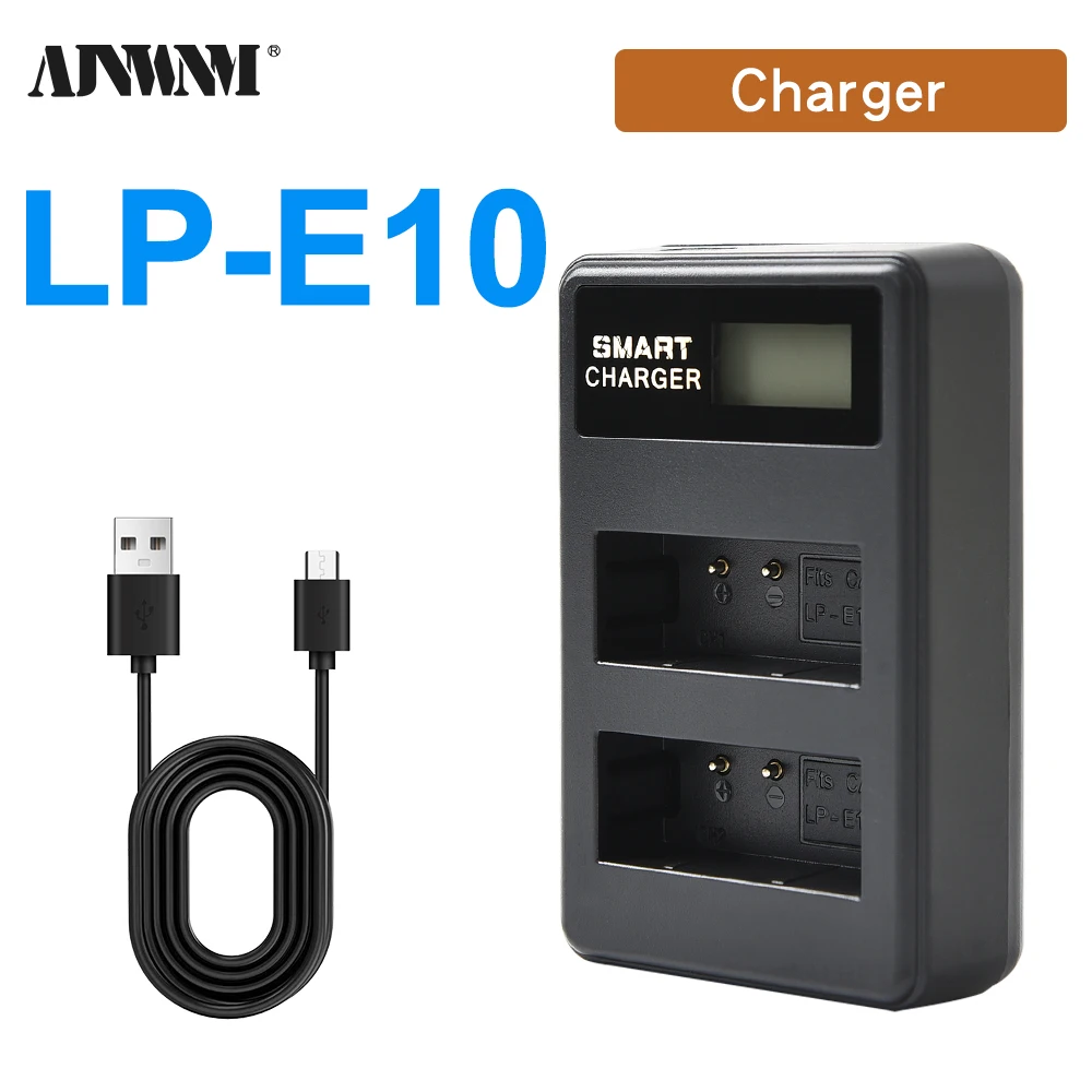 

LP-E10 LP E10 LPE10 Camera Battery Charger Compatible With For Canon EOS 1100D 1200D 1300D 1500D 2000D 3000D 4000D Hi