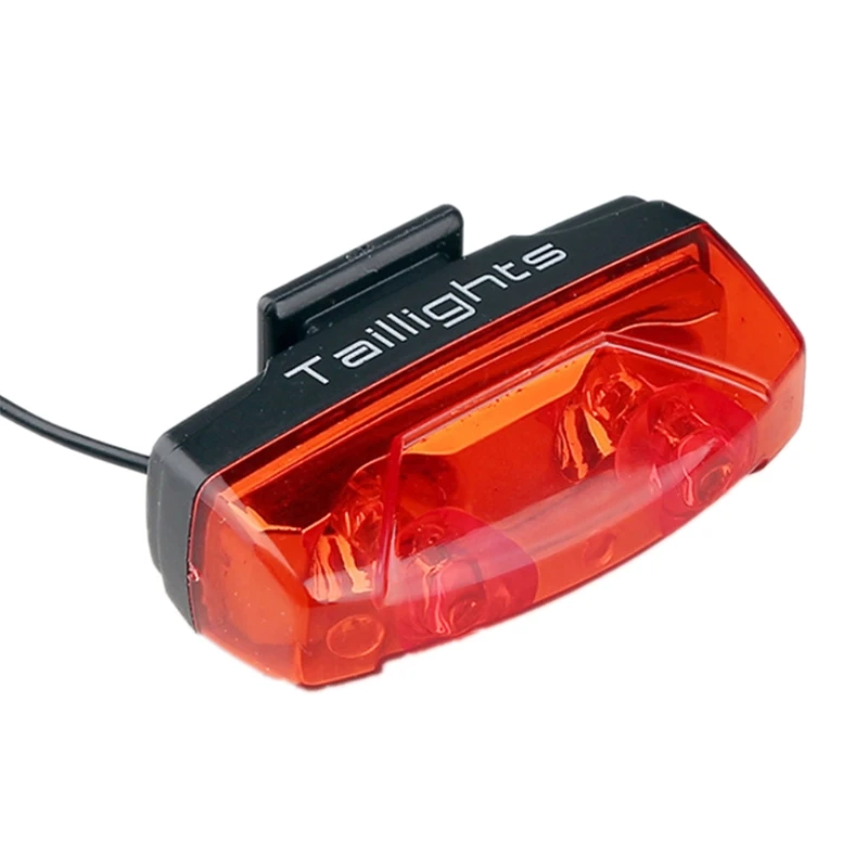 Bicycle Taillights Warning Lamp Bike Tail Light Self-Powered Magnetic Induction Cycling Accessories No Need to Charge