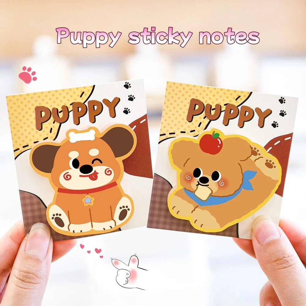 

Cute Sticky Notes Adorable Cartoon Memo Pads with Reusable Adhesive Colorful Note Tabs for Students School Gift