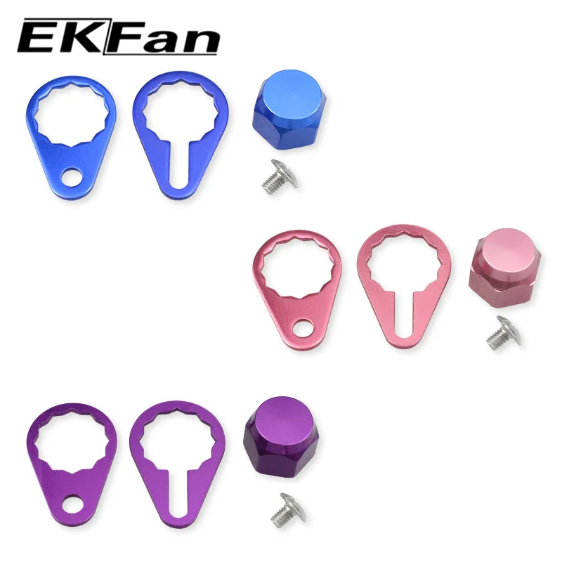 EKFan Tornillo de Manivela Izq/Dcha – Tapa Carretes Shimano Daiwa Abu - imagen 5