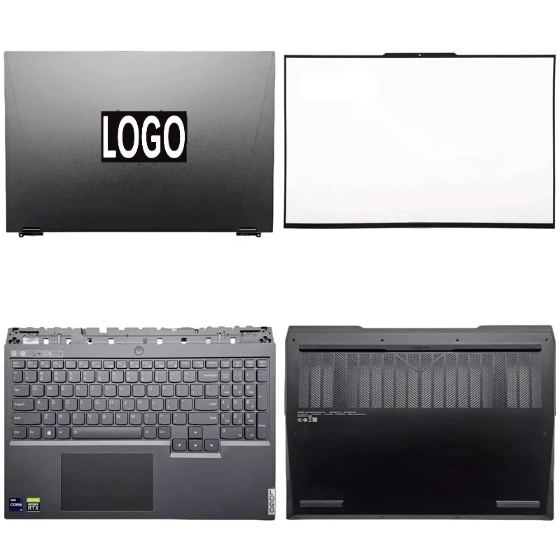 

Новинка для Lenovo Legion 5 Pro Y9000P R9000P IAH7H 2022, задняя крышка ЖК-дисплея для ноутбука, передняя панель, верхняя часть упора для рук, нижняя часть корпуса, клавиатура