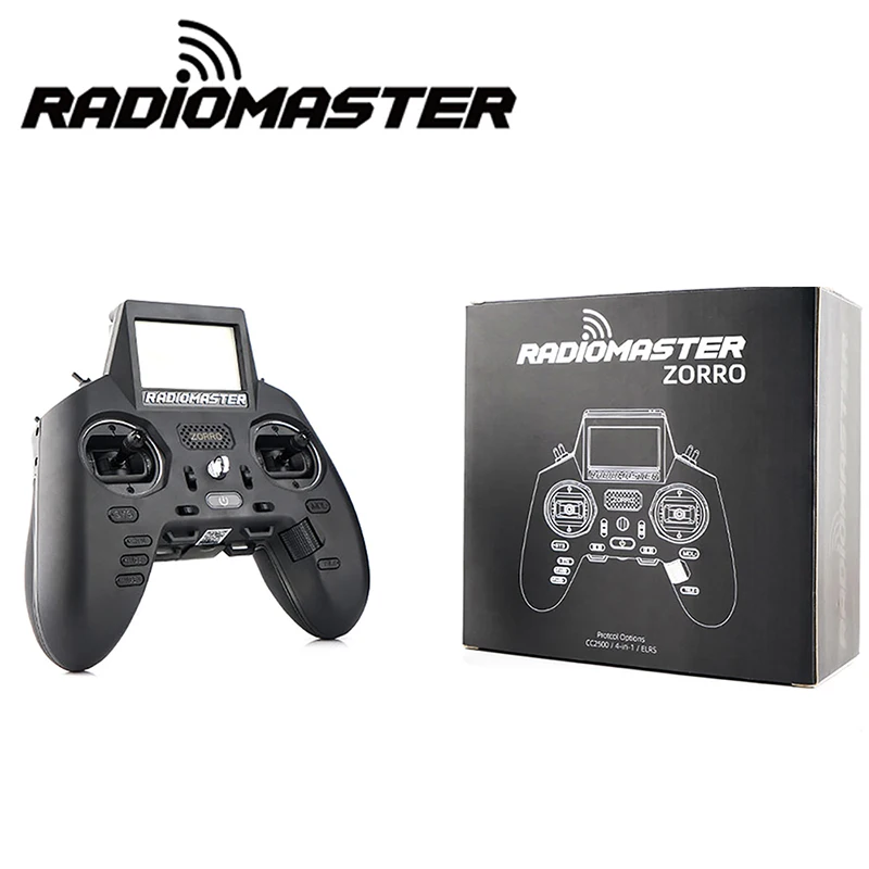 RadioMaster ZO-fcc ELRS 2.4 GHZ RC Controller JP4IN1 RC Radio Transmitter with Battery Hall Gimbal Remote Control Helicopter