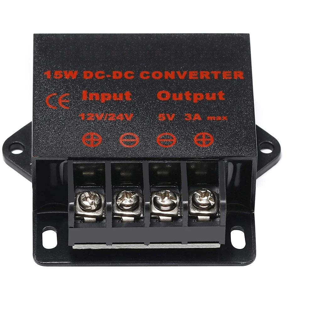 24V to 12V 5A 12V24V to 5V 3A-10A Voltage Reducer DC Power Converter Regulator Step Down Power Supply Volt Transformer Module 5