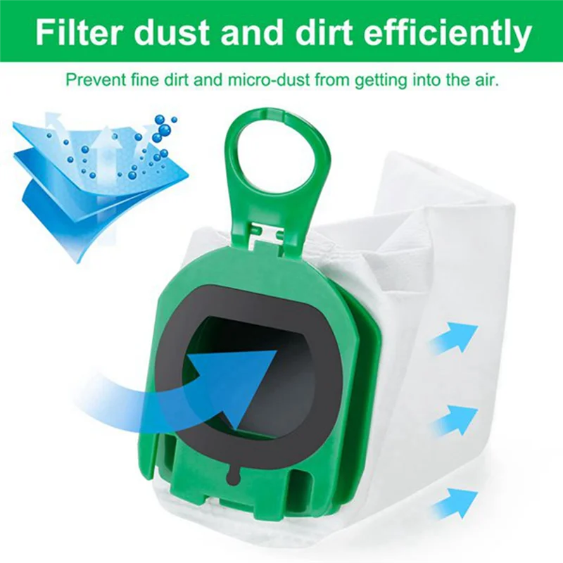 Vacuum Cleaner Bag for Kobold VB100 FP100 VB 100 100, Vacuum Dust Bag Filters