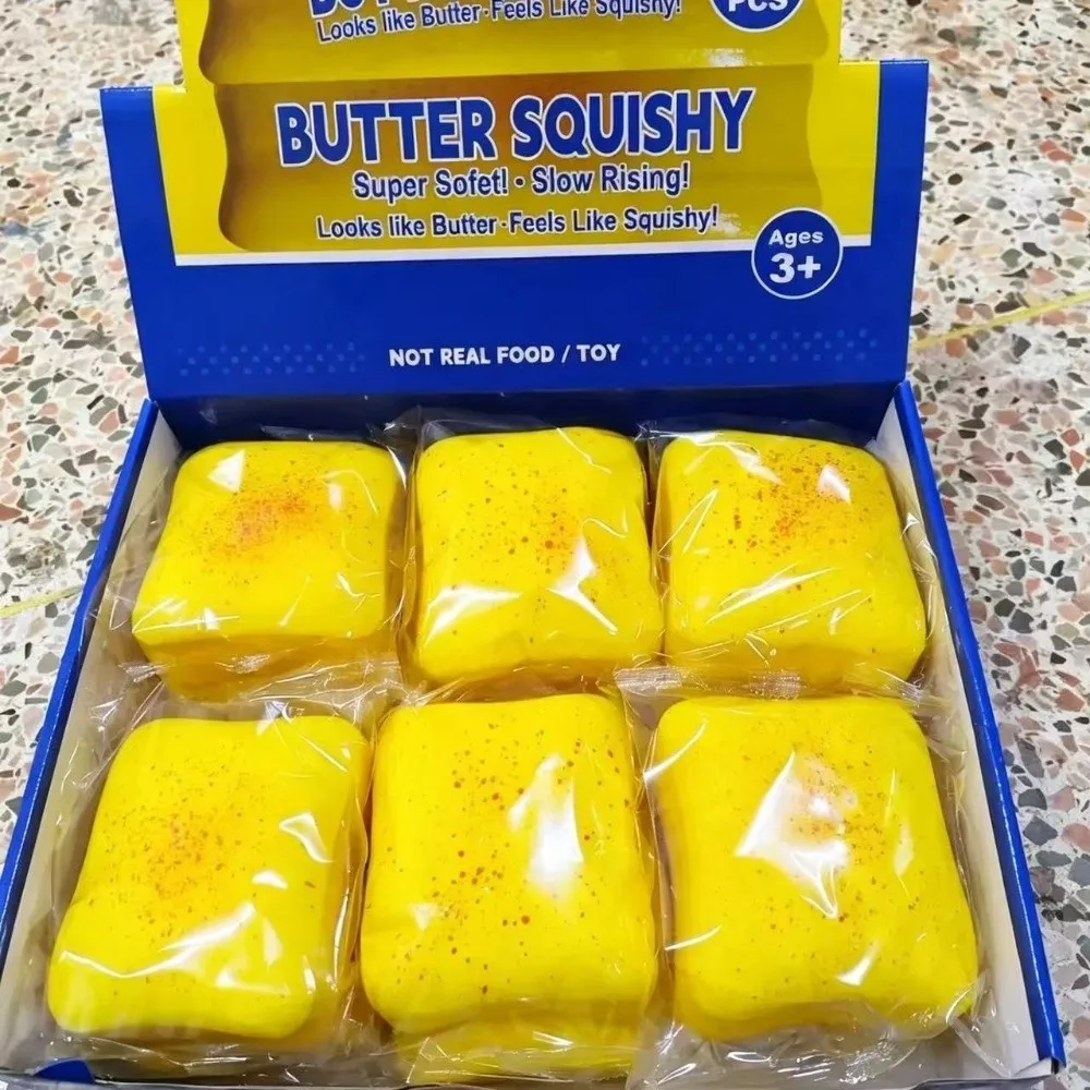 New Simulation Toast Squeeze Large 10cm Square Bread Slow Rebound PU Stress Relief Squeeze Fingertip Gift Giving