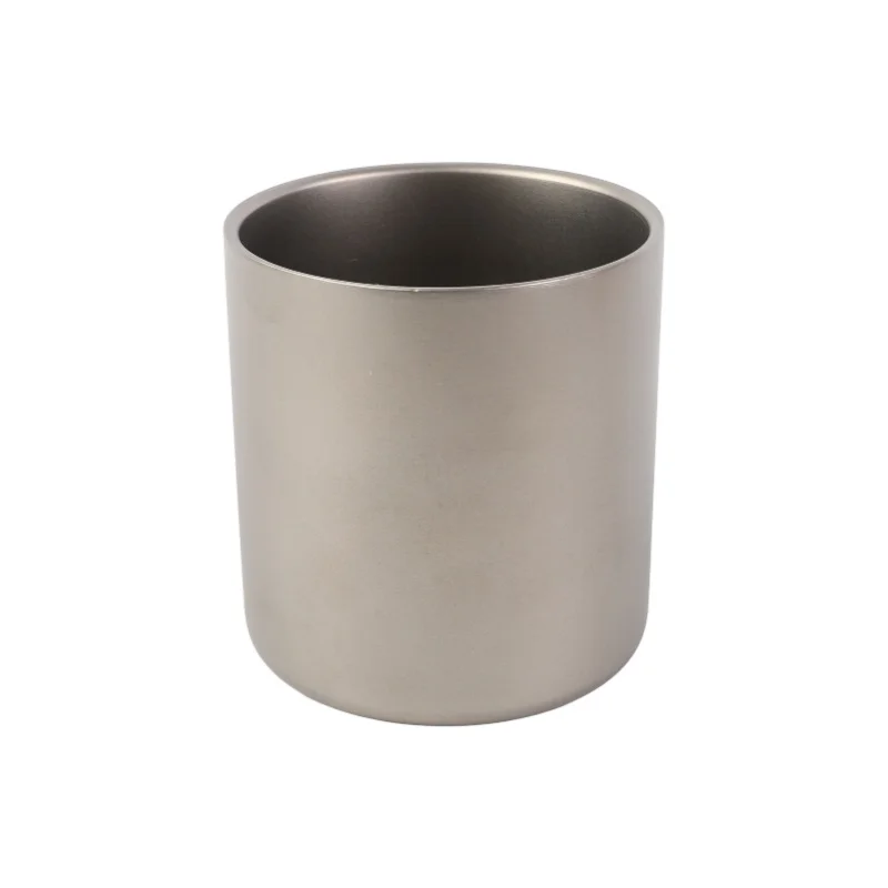 

Lixada 550ml Double Wall Titanium Water Cup Tea Cup Coffee Mug For Home Office Outdoor Camping Hiking Backpacking