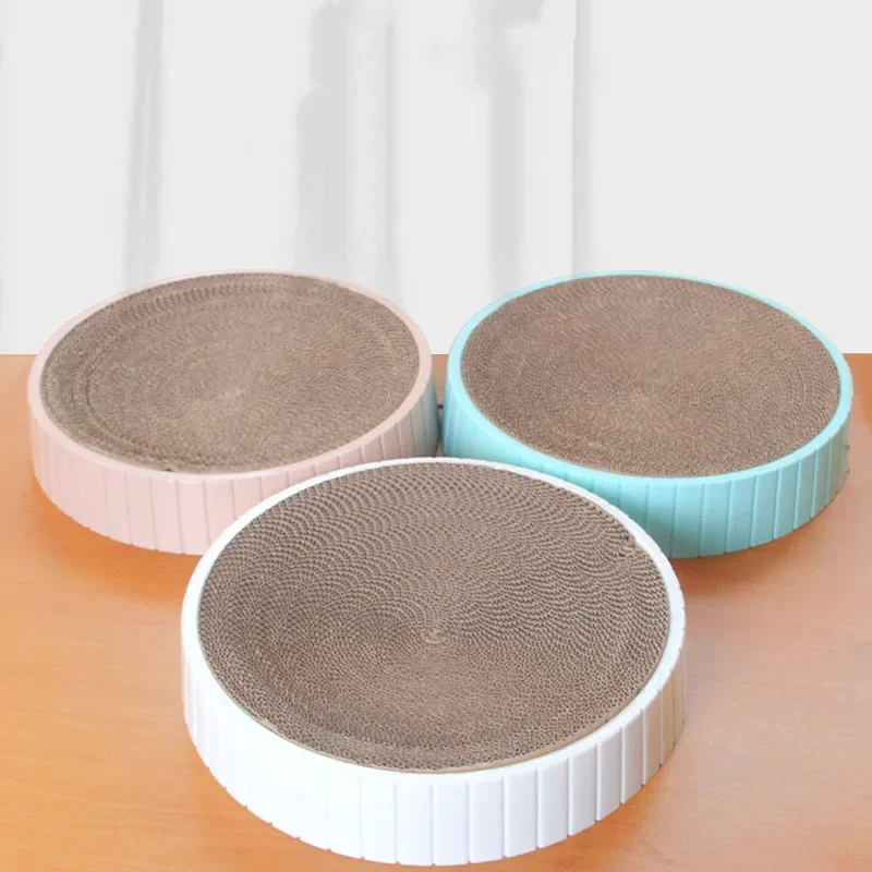 Bowl-shaped Cat Scraper Grinding Claws Cardboard Corrugated Paper Scratch-resistant Cat Scratching Board Cat Toy Sofa Mat Bed