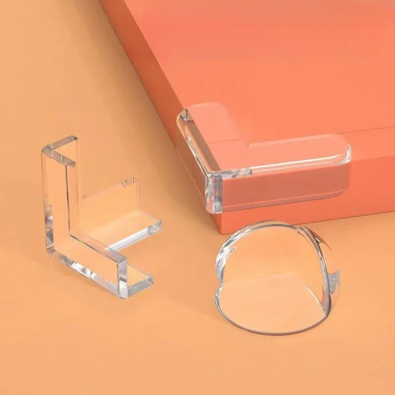 8/4 PCS Baby Safety Table Corner Protector Furniture Edge Protection Cover Transparent Children Anti Collision Edge Guards