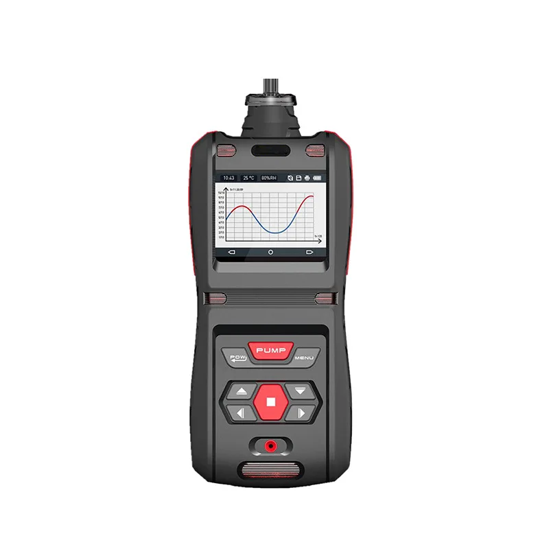 

4 in 1 Gas Detector Alarm Portable Smart Gas Detector Pump Suction Explosion-proof Hydrogen Concentration Detector Wifi