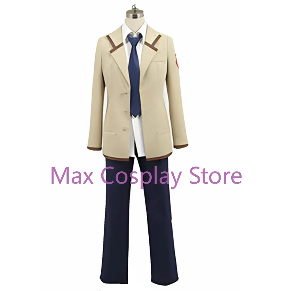 Max Cos Unisex Anime Cos Otonashi Yuzuru Cosplay Costume Uniform Custom Size