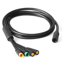 1T4 Cable Waterproof EB-BUS Main Cable For UART BAFANG Tongsheng Mid Drive Motor HUB Motor Conversion Kit Part eBike Accessories