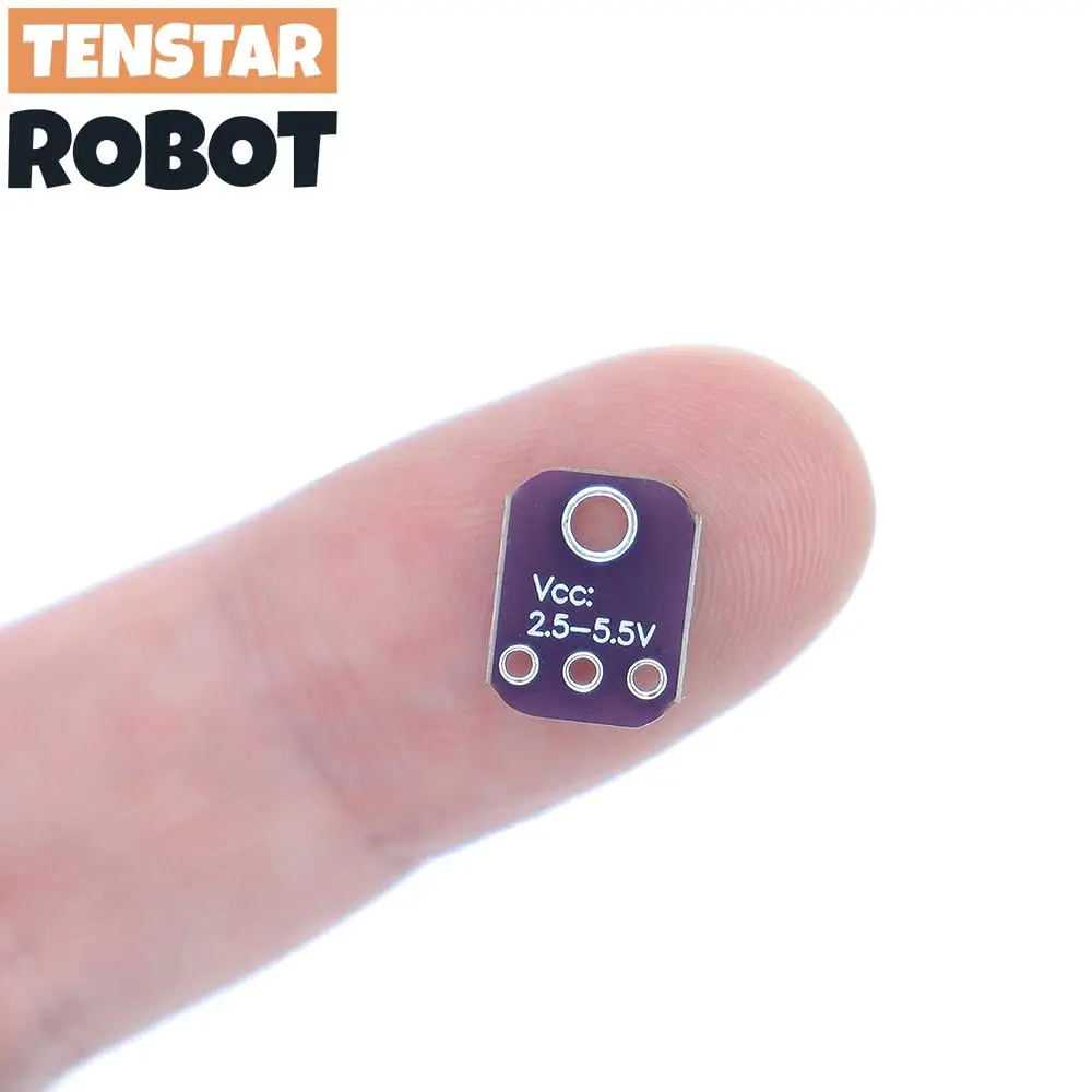 TENSTAR Purpl 3pcs ALS-PT19 Analog Light Sensor Module High Dynamic Range Light Sensor Board 2.5V-5.5V Light UV Sensor