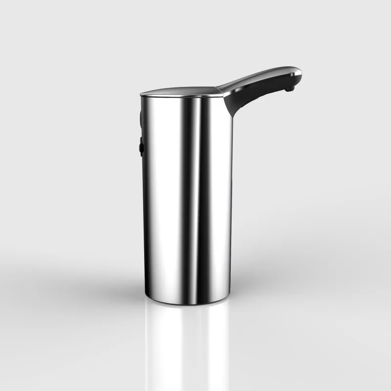 Hotel Room Amenities Round Soap Dispenser Stainless Steel Hand Soap Shampoo Dispenser
