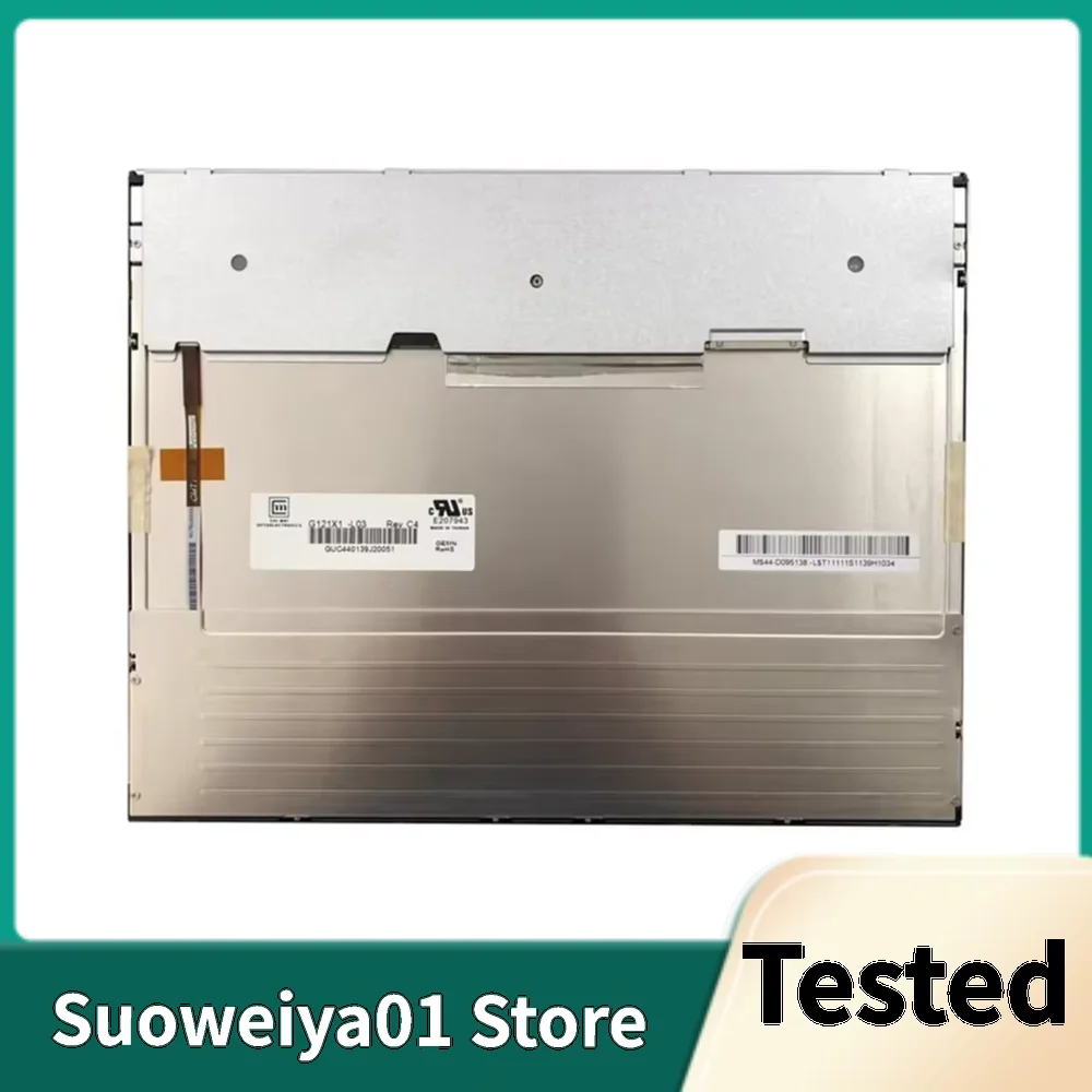 

OriginaI G121X1-L04 G121X1-L03 G121X1-L01 12.1 Inch Industrial LCD Screen Display 1024×768