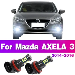 Bombilla LED antiniebla delantera para coche, accesorio para Mazda ATENZA 3, 2014, 2015, 2016
