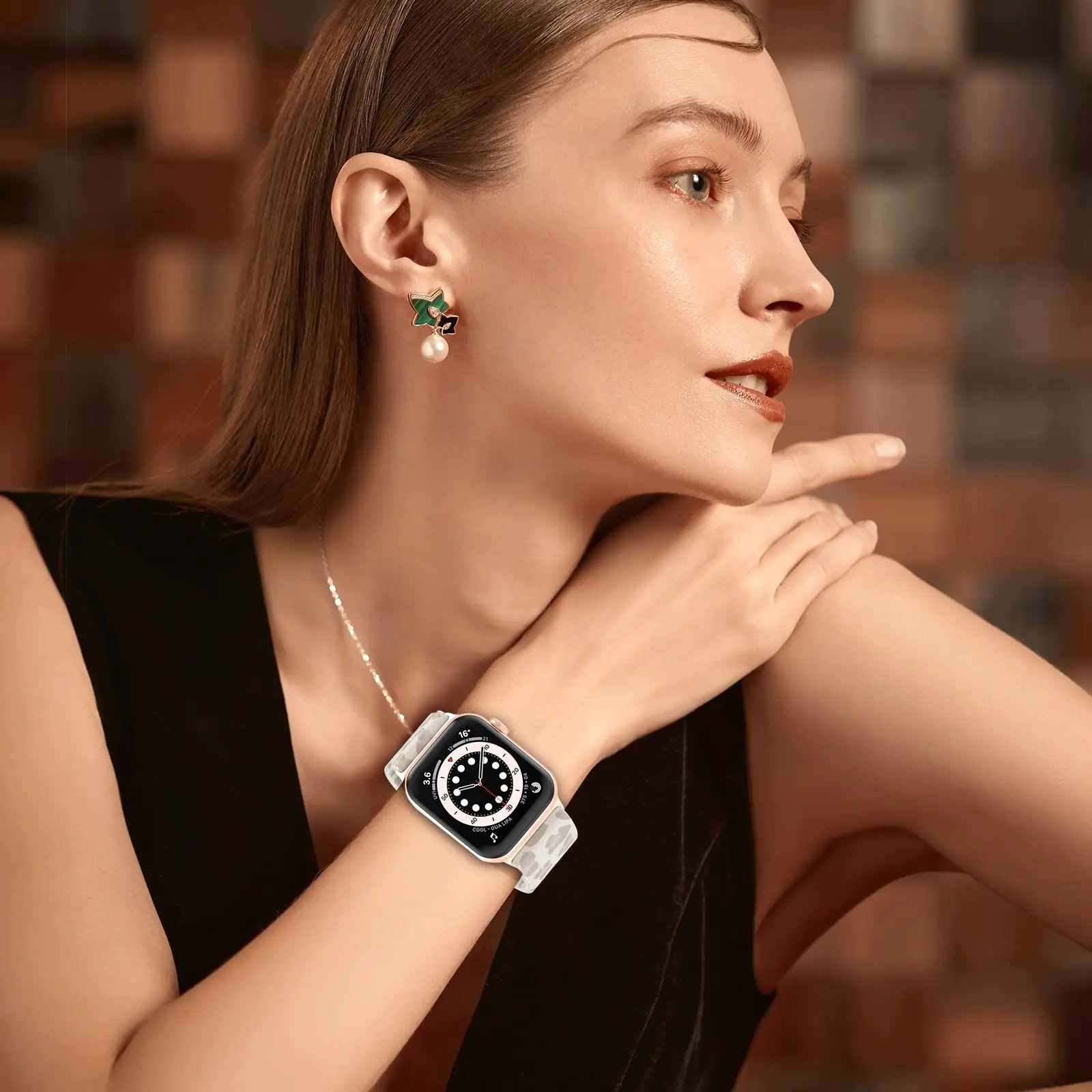 アップルウォッチ用編組ブレスレット,44mmおよび40mm, 45mm, 49mm, 41mm, 38mm, 42mm, iwatchシリーズ7 3, 6, 8, 9ウルトラ2、se、4個