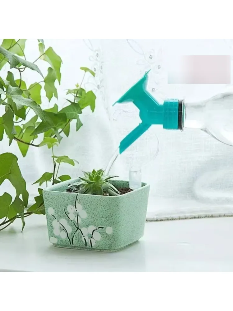 2 In 1 Watering Nozzle Sun Flower Automatic Watering Waterer Gardening Beverage Bottle Succulent Irrigation Tools