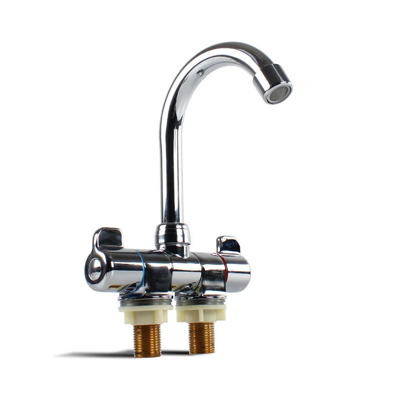 

TYTXRV RV Accessories 360 Degree Rotation Cold and Hot Water Caravan RV Folding Faucet