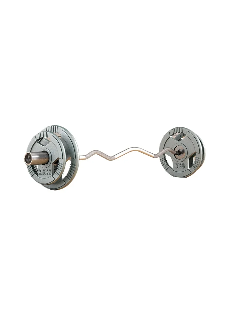 Lmm household men's barbell piece hard pull hip push bench press squat barbell combination