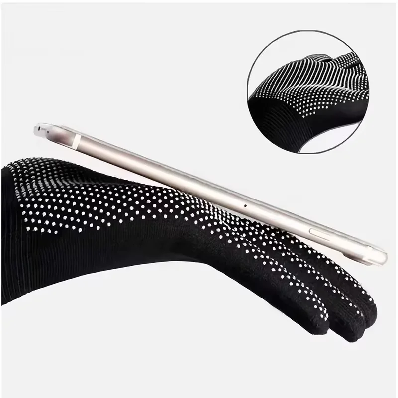 1-10 Pair Touchscreen Nylon Gloves Non-slip Breathable Half Finger Gloves for Summer Outdoor Fishing Riding Sport Fitness