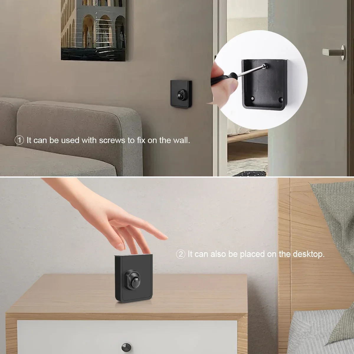 DC12V-24V Wireless Moveable PIR Motion Sensor Switch Support Multi-pieces Linkage Use With RF Receiver For Home LED Light Lamp