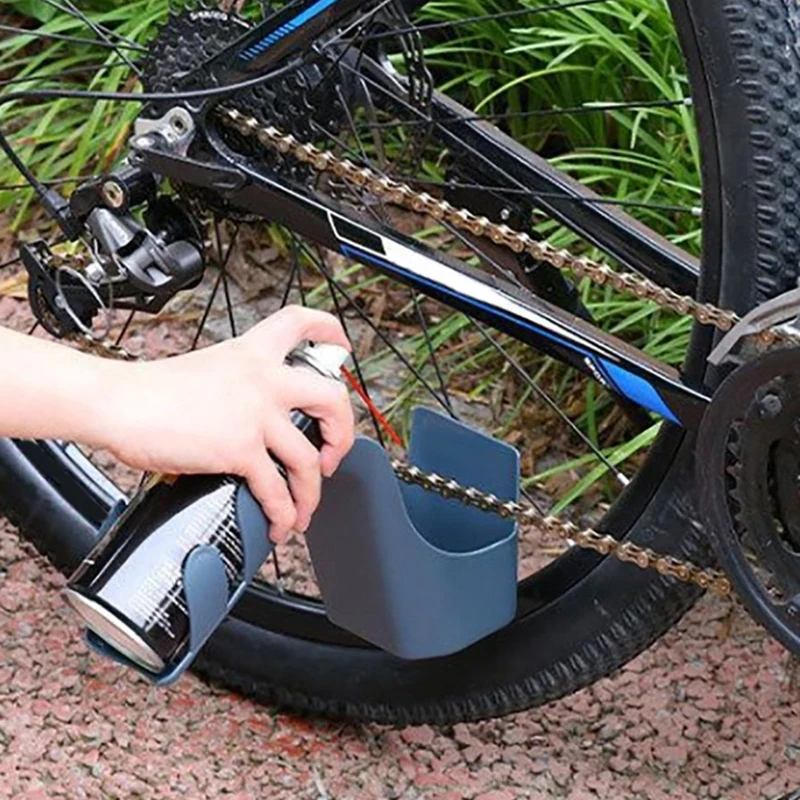 Motorcycle Bike Chain Oil Storage Tool Box Chain Cleaning Oil Splash-Proof Tool Agent Widely Used Chain Oil Anti-spray Tool