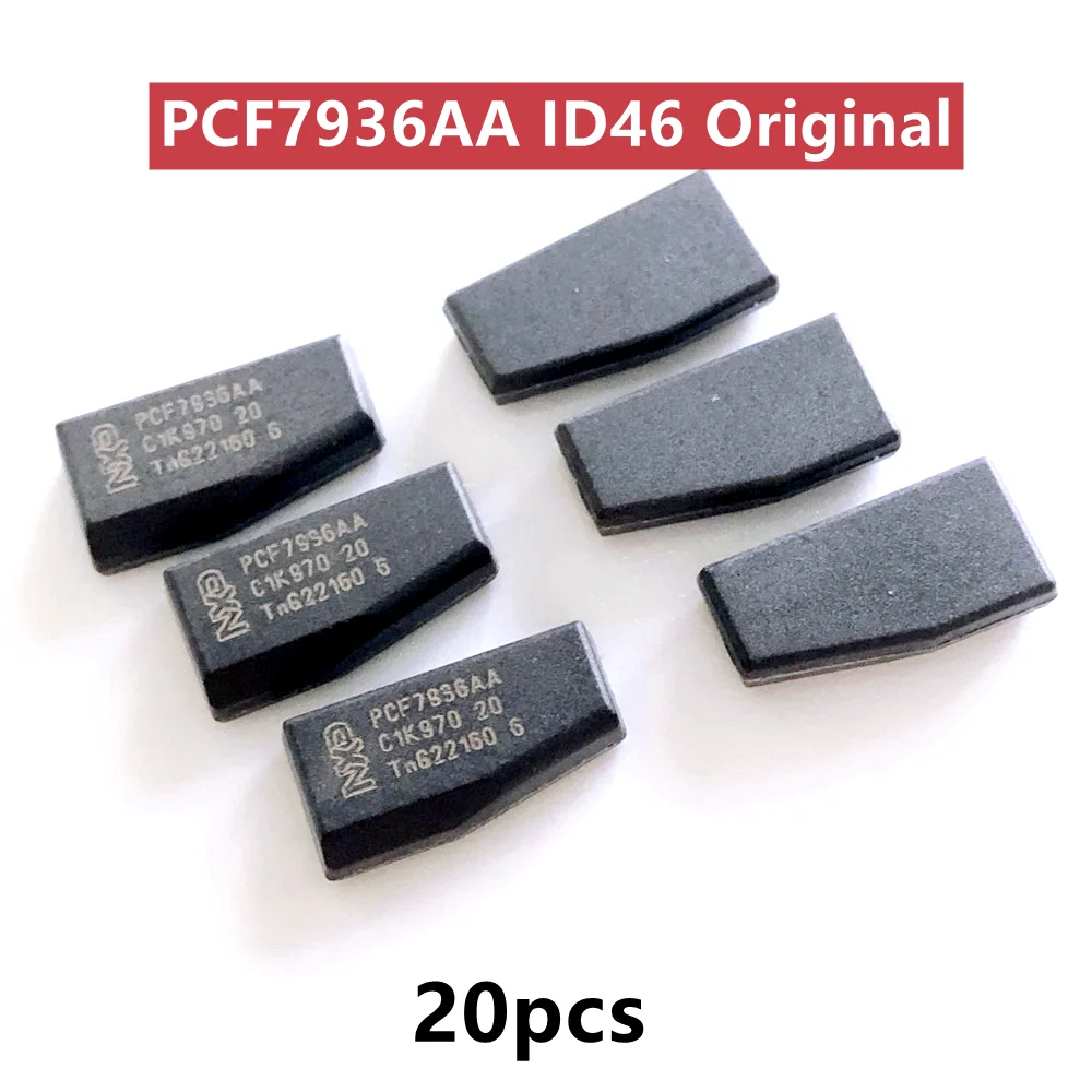 10 20 50pcs Original PCF7936AA ID46 PCF 7936 Transponder Chip PCF7936 Unlock ID 46 (update of PCF7936AS) Carbon Auto Chips