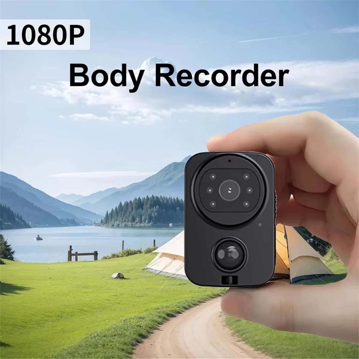 

SVFE-gPD01 Waterproof Camera 1080P Pocket Cameras FHD Long Battery PIR Video Recorder Sport DV Bike Action Cam No Memory