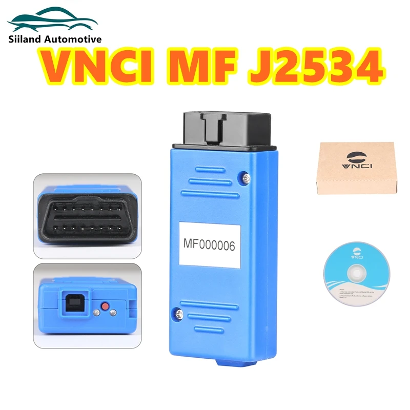 VNCI MF J2534 Diagnostic Tool for Ford/ Mazda IDS V129 Compatible with J2534 PassThru and ELM327 Protocol Free Update Online