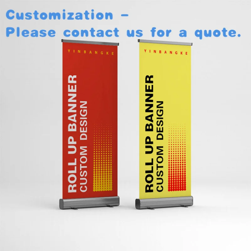 

custom.Roll up Displays Advertising Stand Rollup Stand Aluminum Roll Screen Stand Retractable Banners