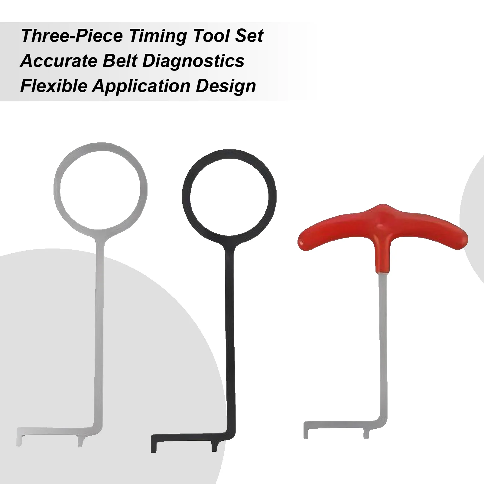 

For Opel Timing Belt Tool Alignment Steel Indicator 3 Pieces Timing Belt Tool For 1.0 1.2L For Vehicle Automotive Sedan Pickup