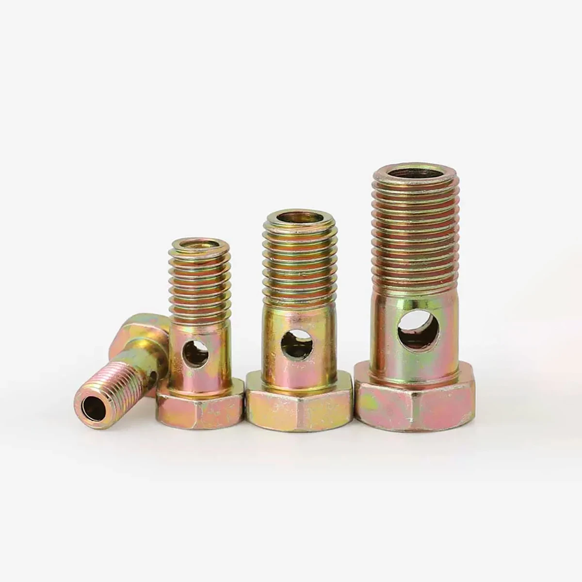 Single Hole Double Hole Hexagon Hollow Screw/diesel Engine Bolt/oil Return Pipe Hinge Joint Hydraulic Overflow Bolt