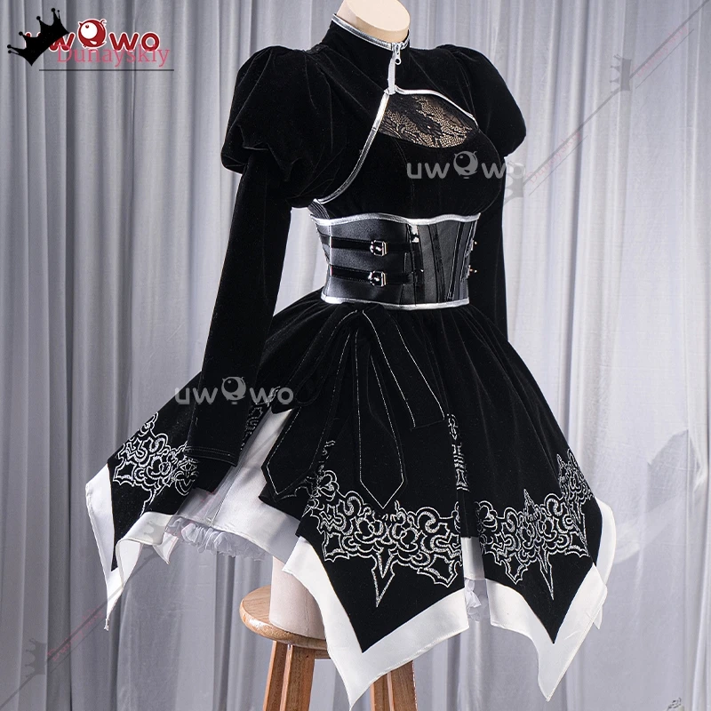 A2 Cos NieRR: Automaten A2 YoRHa: Pearl Harbor Afdaling Record Cosplay Kostuum Combat Uniformen Vrouw Jurk Anime Halloween Kleding