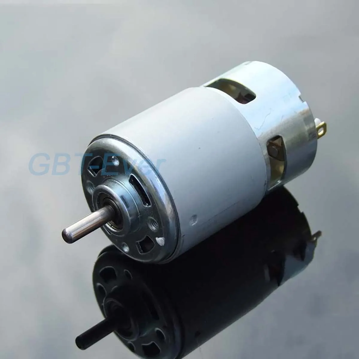 

1Pcs DC 12V Motor 775 24V Ball Bearing 3800RPM 7600RPM RS775 Large Torque Round Shaft Micro Motor with Cooling Fan