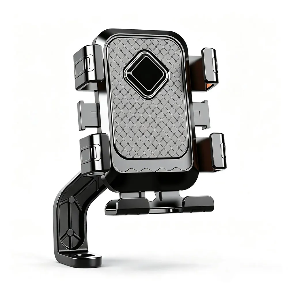Motorcycle Bicycle Phone Holder for iPhone 17~12 Samsung Xiaomi Riding MTB Non-slip Cycling Bike Moto Stand Cellphone Bracket