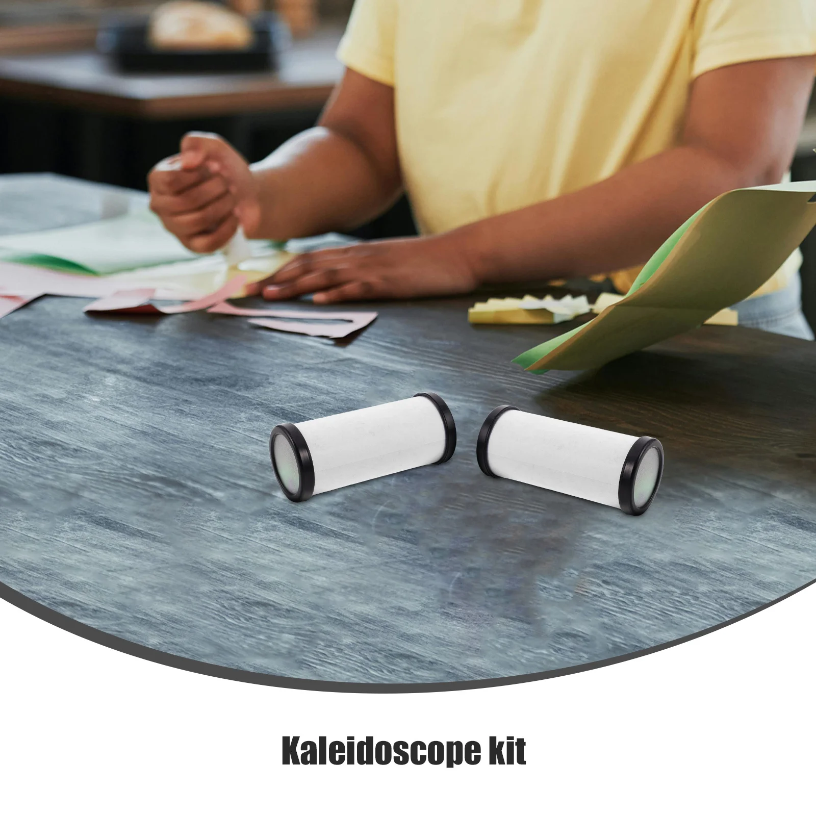 10 ensembles bricolage kaléidoscope ensemble enfants papier créatif jouets en plastique conception Portable améliorer les compétences d'observation à l'intérieur et à l'extérieur