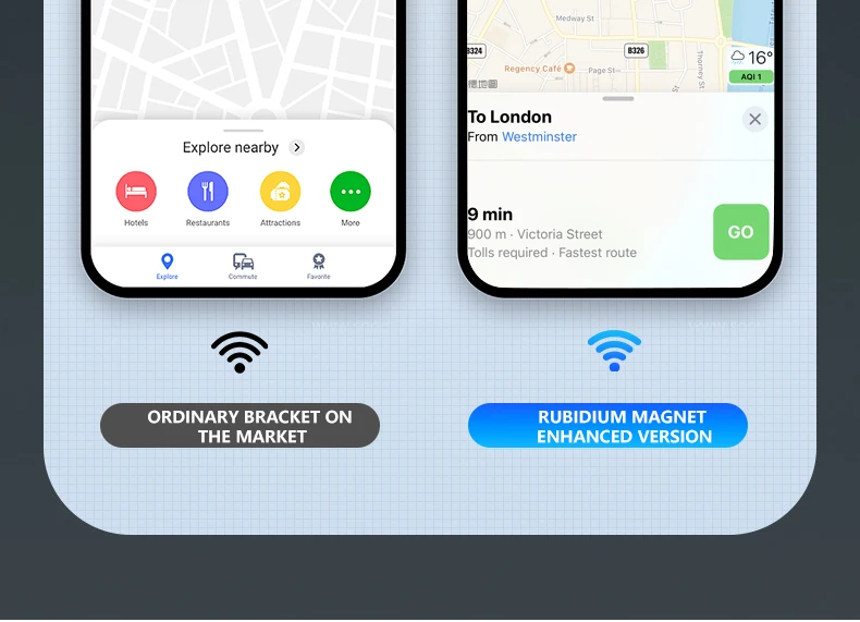 Magnetische Autotelefonhalterung für Tesla Model 3/Y/Highland/Juniper 360-Grad-Drehung Halterung Bildschirm Seitenhalterung für Magsafe iPhone – Detail 4