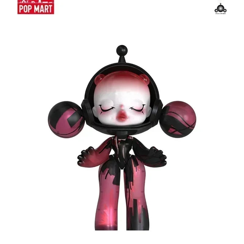 POP MART MEGA SKULLPANDA 400% Red Crystal Series Kawaii Anime Blind Box Action Figure Collectible Mystery Surprise Doll