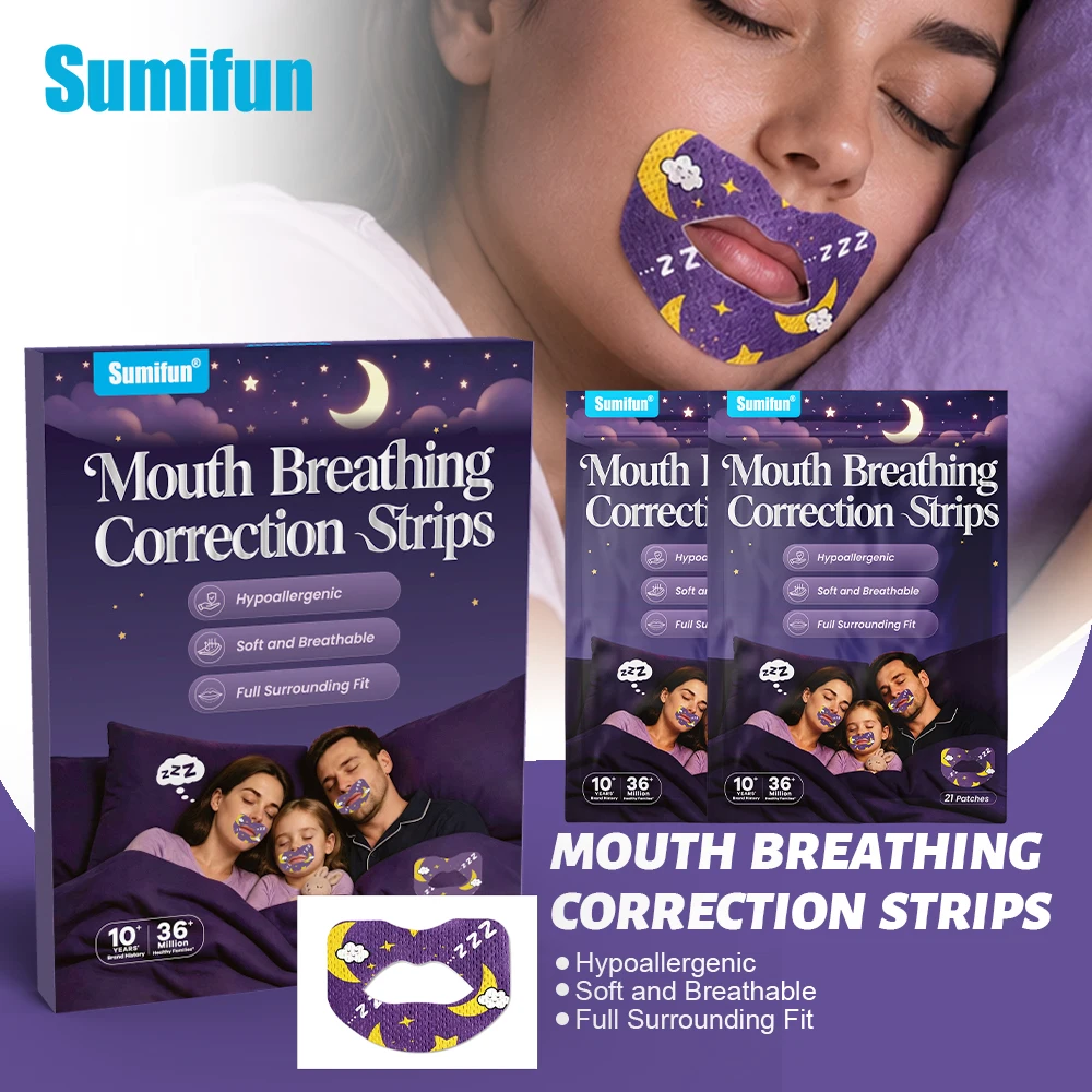 42Pcs/Box Mouth Care Sticker Breathable Lip Body Health Care